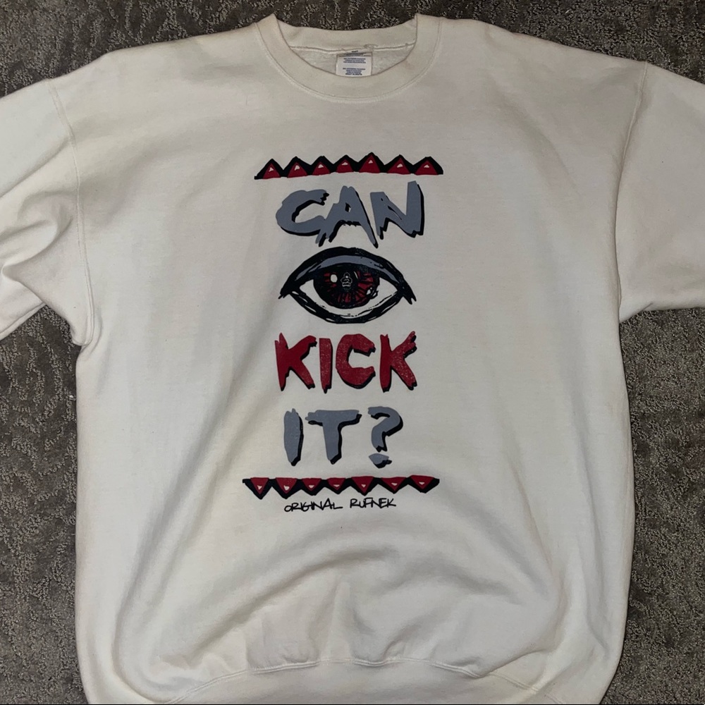 Xl never worn “can eye kick it” sweatshirt
